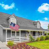 3x5FT Durable Peace American Flag Resist Anti-War Love Decor Hippie