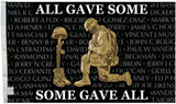 All Gave Some Some Gave All Military Flag Banner 3x5FT USA Man Cave Veteran KIA