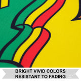 3x5FT Ethiopia Flag Lion of Judah Ethiopian Jewish Rastafari African Haile