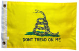 Small Boat Don't Tread on Me 12"x18" Flag Gadsden Tea Party Patriot Conservative