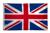 United Kingdom 2x3FT Flag British Union Jack UK England Royal Canada Europe