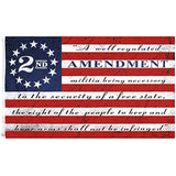 3x5FT 2nd Amendment American USA 13 Star Flag NRA Banner Gun Rights Patriot Ross