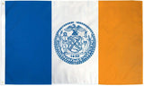 3x5FT City of New York Flag NY Empire State NYC Decor Banner
