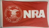 NRA Traditional Flag Banner 3x5FT National Rifle Association Man Cave Red Gun