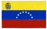 PringCor 3x5FT Venezuela 8 Star Flag Banner Guayana Bolívar 1817