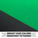 Large 3x5FT Flag Pan-African Afro American African Banner Black Liberation UNIA