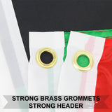 Large 3x5FT Flag Pan-African Afro American African Banner Black Liberation UNIA