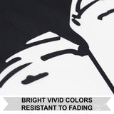 Durable Middle Finger Flag 3x5FT Banner Dorm Man Cave Flip Off Funny Gag Gift