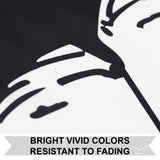 Middle Finger Flag 3x5FT Banner Dorm Man Cave Flip Off Funny Gag Gift Dad Bird