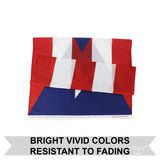 PringCor Puerto Rico 2x3FT Flag US Commonwealth Caribbean Man Cave Bandera Latin