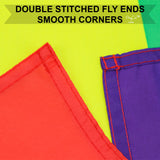 3x5FT Pride LGBTQ American Flag Rainbow Gay Parade Lesbian Equal Love Stars USA