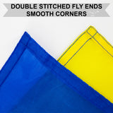 3x5FT Flag Ukraine Ukrainian Prapor Ukrainy Ensign PringCor