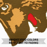 PringCor State of California Republic BIG Flag 3x5FT Polyester CA Indoor Outdoor