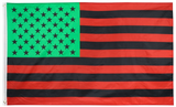 3x5FT Flag Afro American Black Lives Matter Pan-African Black Liberation BLM USA