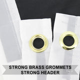 3x5FT Thin Blue Line Black And White American Flag Police Law Enforcement Defend