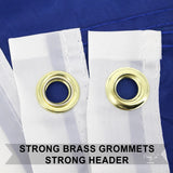 PringCor 3x5FT South Carolina State Flag Palmetto Tree Indigo Dorm Decor South