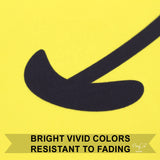 PringCor Pirate Happy Face Flag 3x5ft Have a Nice Day Matey Boat Nautical Gift