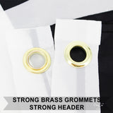 Durable Black Puerto Rico 3x5FT Flag US Commonwealth Caribbean Bandera Latin