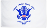 Coast Guard 3x5FT Flag United States Semper Paratus Banner 1790 Seal US Veteran