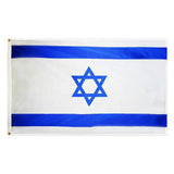 PringCor Israel Flag 2x3ft Jewish Zion Israeli Star David