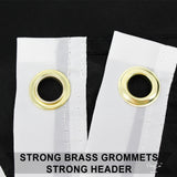 PringCor Thin Blue Line Flag 3x5 Feet Printed Flag with Grommets for Police