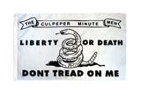 Durable 3x5FT Flag White Culpeper Minutemen Don't Tread Liberty Revolutionary