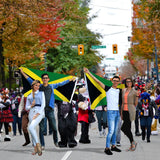 3x5FT Durable Jamaica Flag Jamaican Cross Black Green and Gold