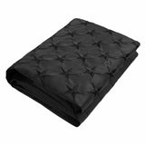 3x5FT Embroidered All Black American Flag US Black Flag Decor Blackout