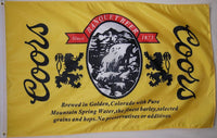 Coors The Banquet Beer Flag 3' X 5' Deluxe Indoor Outdoor Banner