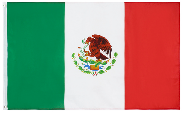 2x3FT Durable Mexico Flag Large Mexican Latin Latino MX