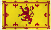 Durable 2x3FT Royal Banner of Scotland Arms Lion Rampant Decor Dorm Flag