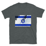 Distressed Vintage Israel Flag Short-Sleeve Unisex T-Shirt