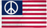 3x5FT Durable Peace American Flag Resist Anti-War Love Decor Hippie