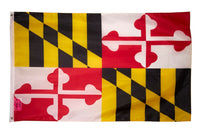 PringCor 3x5FT State of Maryland BIG Flag 3x5FT MD Polyester Brass Grommets