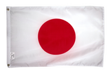 Japan Flag 2x3ft Polyester Banner Country Asia Smaller Grommets Man Cave Garage