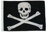 PringCor 3x5FT Jolly Roger Pirate Flag Boat Ship Man Cave Nautical Decor Dorm US