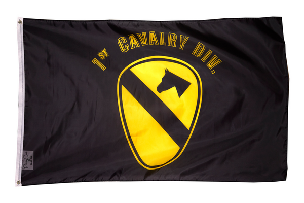 1st Cavalry Division "Black" MILITARY Flag 3x5 Ft Polyester Army US Seller