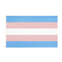 PringCor Transgender Pride Flag 3x5FT Grommets LGBTQIA Trans Equal Parade LGBTQ