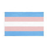 PringCor Transgender Pride Flag 3x5FT Grommets LGBTQIA Trans Equal Parade LGBTQ