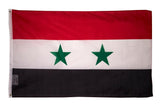 Syria Flag 3x5FT Polyester Middle East Dorm Man Cave Gift Damascus 2 Grommets