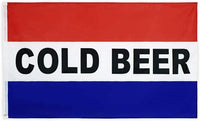 3x5FT Advertising Flag COLD BEER Bar Restaurant Grocery Banner Man Cave Dorm