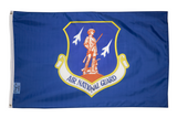 Bundle Set of 2 3x5FT Flag Air Force National Guard USA AF USAF Military Veteran