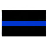 3x5FT Set Police Thin Blue Line Law Enforcement Wholesale Bundle Deal Back Cops