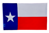 PringCor State of TEXAS BIG Flag 3x5FT Polyester Banner TX South Houston Dallas