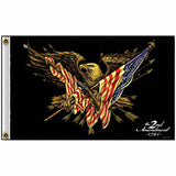 2nd Amendment FLAG 3x5 Eagle USA Shall Not Infringe Firearm Banner America 1791