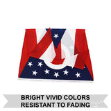 Durable 3x5FT Ohio Burgee State Flag Columbus Swallowtail Banner Decor Dorm Dad