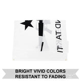 Durable 3x5FT Flag Black White Liberty Or Death Come Take It Rifle 2nd Amendment