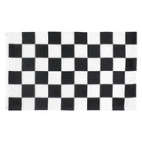 2x3FT Medium Checkered Flag 24" X 36" Racing Black White Smaller