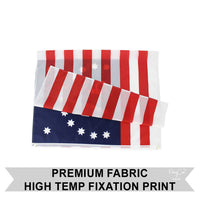 PringCor 3x5FT Bennington 76 American Flag Revolutionary War History USA Decor