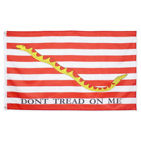 PringCor 3x5FT Flag Navy Jack Naval Gadsden Snake Tread On Me Patriot Tea Party